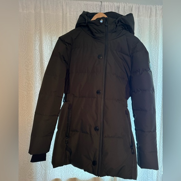 Noize Dark Olive Green 3/4 parka - Picture 1 of 5